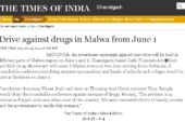 SOCIETY LEADERS OF 6 MALWA CITIESTO WORK OUT STRATEGY FOR CHECKING DRUG MENACE